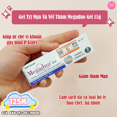 Gel Trị Mụn Và Vết Thâm Megaduo Gel 15g