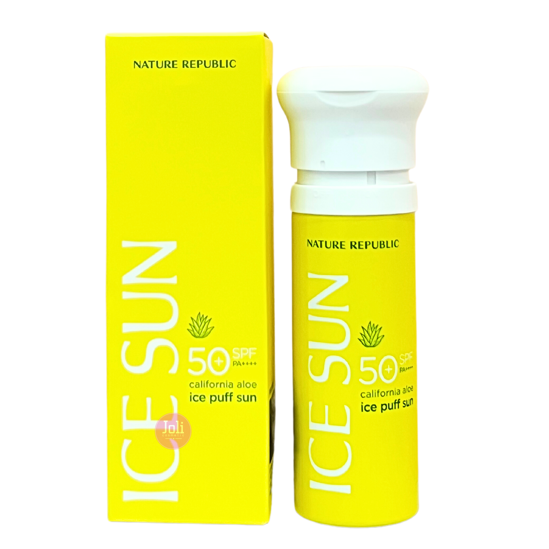 X?t Ch?ng N?ng Nature Republic Ice Sun California Aloe Ice Puff Sun ...