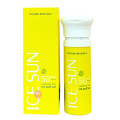 Xịt Chống Nắng Nature Republic Ice Sun California Aloe Ice Puff Sun SPF50+ PA++++ 100ml