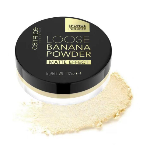 Phấn Phủ Dạng Bột Cố Định Lớp Trang Điểm Và Che Khuyết Điểm Catrice Loose Banana Powder 5g