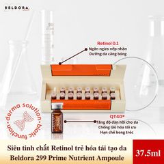 Siêu Tinh Chất Beldora 299 Retinol Trẻ Hoá Da 2.5mlx15 Prime Nutrient Ampoule