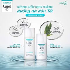 Sữa Dưỡng Da Cấp Ẩm Chuyên Sâu Curel Intensive Moisture Care Moisture Face Milk 120ml