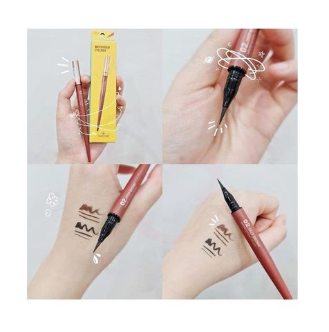 Bút Kẻ Mắt Nước Vacosi VM24 Waterproof Eyeliner Pen