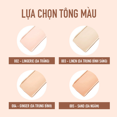 Phấn Nước Clio Nudism Velvetwear Cushion SPF 50+ PA+++