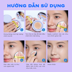 Phấn Nước Kiềm Dầu Lemonade Supermatte No Makeup Cushion 15g