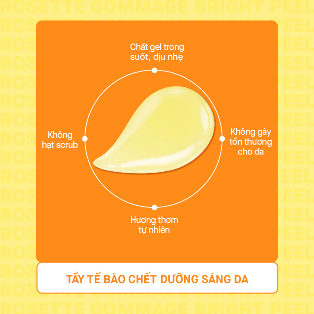 Tẩy Tế Bào Chết Rosette Gommage Moist Peeling Gel 120g