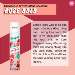 Dầu Gội Khô Batiste Dry Shampoo 200ml