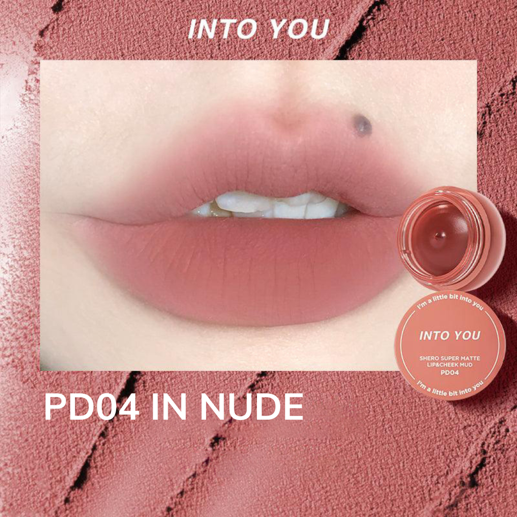 Son Môi Và Má Hồng Into You Shero Super Matte Lip & Cheek Mud 5g