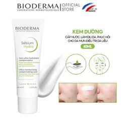 Kem Dưỡng Ẩm Cấp Nước Cho Da Khô Mụn Bioderma Sébium Hydra 40ml