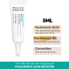 Tinh Chất Cấp Ẩm,Giảm Nhăn Và Lão Hóa Paula’s Choice Hyaluronic Acid Booster 5ml