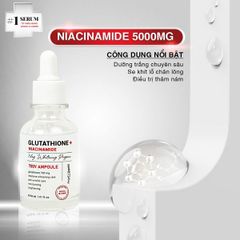 Tinh Chất Truyền Trắng Mờ Nám Angel's Liquid Glutathione + Niacinamide 700 V-Ampoule 30ml