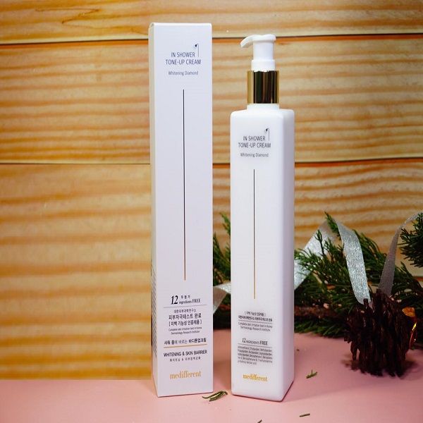 Sữa Tắm Trắng Da Medifferent In Shower Tone Up Cream Whitening Diamond 300ml