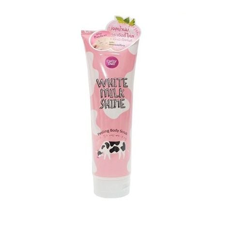 Tẩy Tế Bào Chết Sữa Bò Cathy Doll White Milk Shine Peeling Body Scrub 320ml