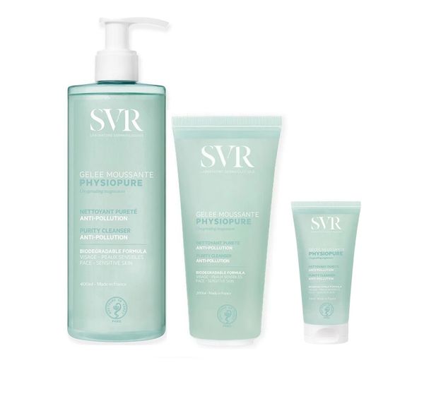 Gel Rửa Mặt SVR Dành Cho Da Nhạy Cảm Physiopure Gelée Moussante