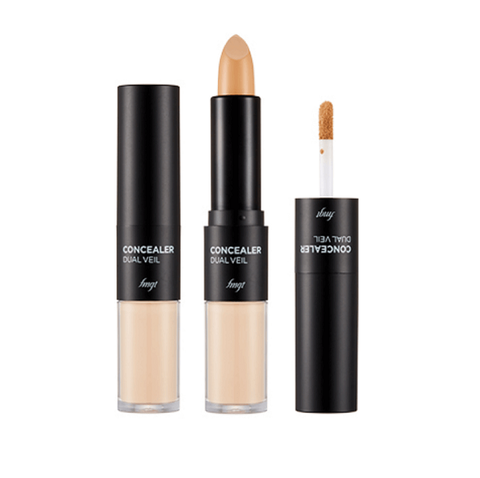 Kem Che Khuyết Điểm 2 Đầu The Face Shop Concealer Dual Veil