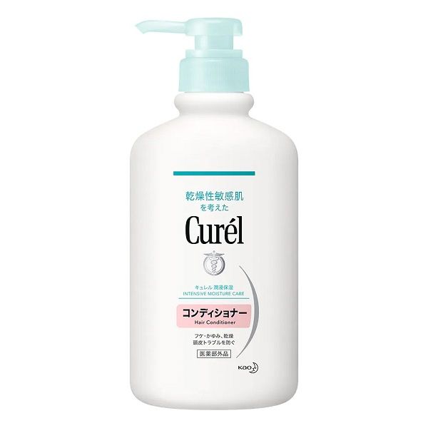 Dầu Xả Curel Cấp Ẩm Chuyên Sâu Cho Da Đầu Khô Và Nhạy Cảm Intensive Moisture Care Conditioner 420ml