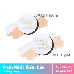 Phấn Nước Kiềm Dầu Lemonade Matte Addict Dual Cushion SPF50+ PA+++