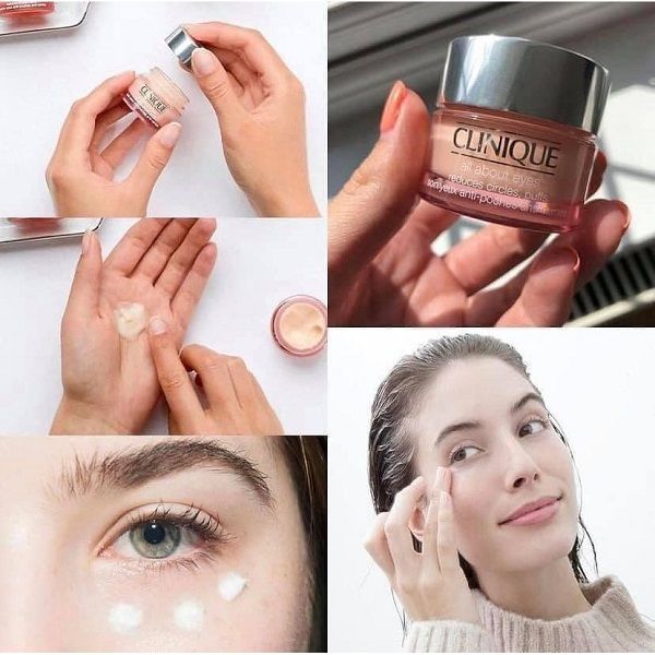 Kem Dưỡng Mắt Clinique Ngăn Ngừa Lão Hóa & Quầng Thâm Bọng Mắt All About Eyes 15ml