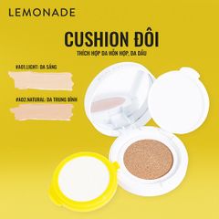 Phấn Nước Kiềm Dầu Lemonade Matte Addict Dual Cushion SPF50+ PA+++