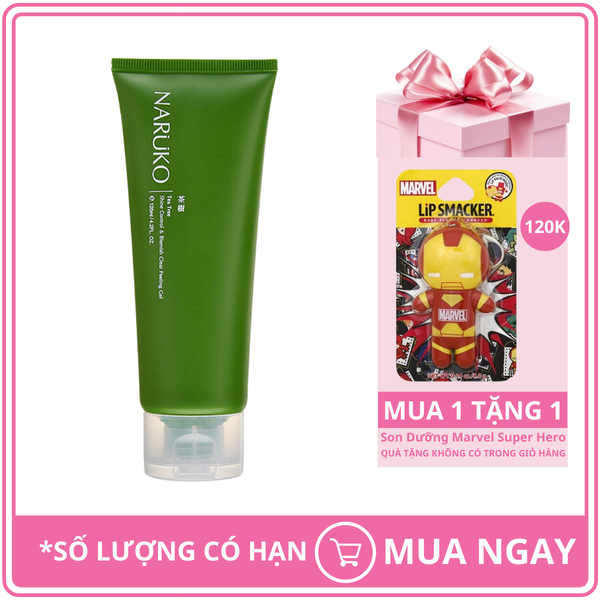 Gel Tẩy Tế Bào Chết Naruko Tea Tree Shine Control and Blemish Clear Peeling Gel 120g