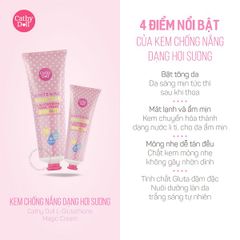 Kem Chống Nắng Dưỡng Trắng Da Cathy Doll L-Glutathione Magic Cream SPF50 PA+++