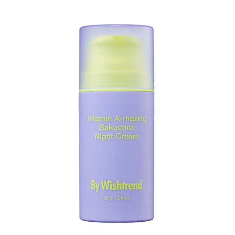 Kem Dưỡng Da Ban Đêm Phục Hồi Da By Wishtrend Vitamin A - Mazing Bakuchiol Night Cream 30g