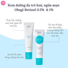 Kem Dưỡng Chống Lão Hóa Da Ngừa Mụn Obagi Retinol 1.0 Cream