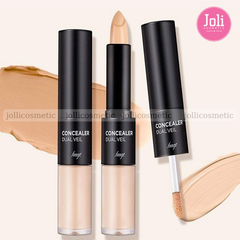 Kem Che Khuyết Điểm 2 Đầu The Face Shop Concealer Dual Veil