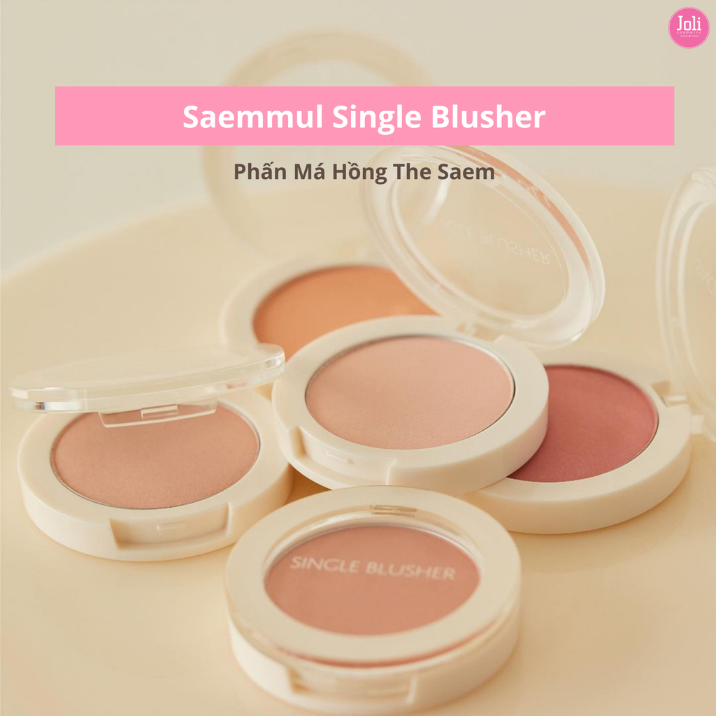 Phấn Má Hồng The Saem Saemmul Single Blusher