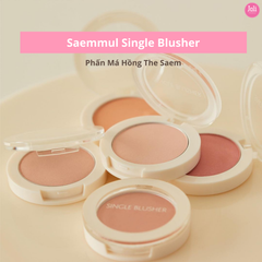 Phấn Má Hồng The Saem Saemmul Single Blusher