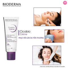 Kem Dưỡng Ẩm Phục Hồi Làm Dịu Da Bioderma Cicabio Crème 40ml