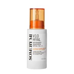 Kem Chống Nắng Dưỡng Ẩm Nâng Tông Some By Mi V10 Hyal Antioxidant Suncreen SPF50+ PA++++ 40ml