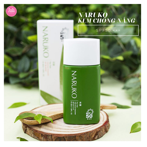 Kem Chống Nắng Tràm Trà Ngăn Ngừa Mụn Naruko Tea Tree Anti-Acne Sunscreen SPF50 30ml