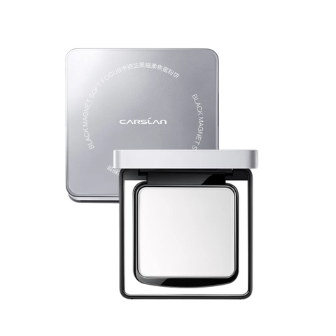 Phấn Phủ Dạng Nén Kiềm Dầu Carslan 2.0 Black Magnet Soft Focus Powder 8g