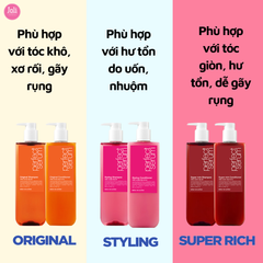 Dầu Gội Tạo Giữ Nếp Tóc Mise En Scène Perfect Serum Styling Shampoo 680ml