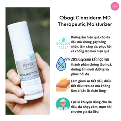 Kem Dưỡng Trị Mụn Phục Hồi Da Obagi Clenziderm MD Therapeutic Moisturizer 50ml