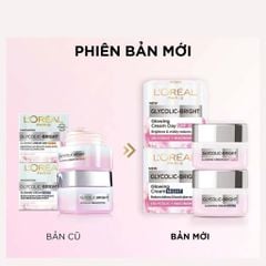 Kem Dưỡng Sáng Da Ban Đêm Loreal Paris Glycolic Bright Glowing Cream Night 50ml