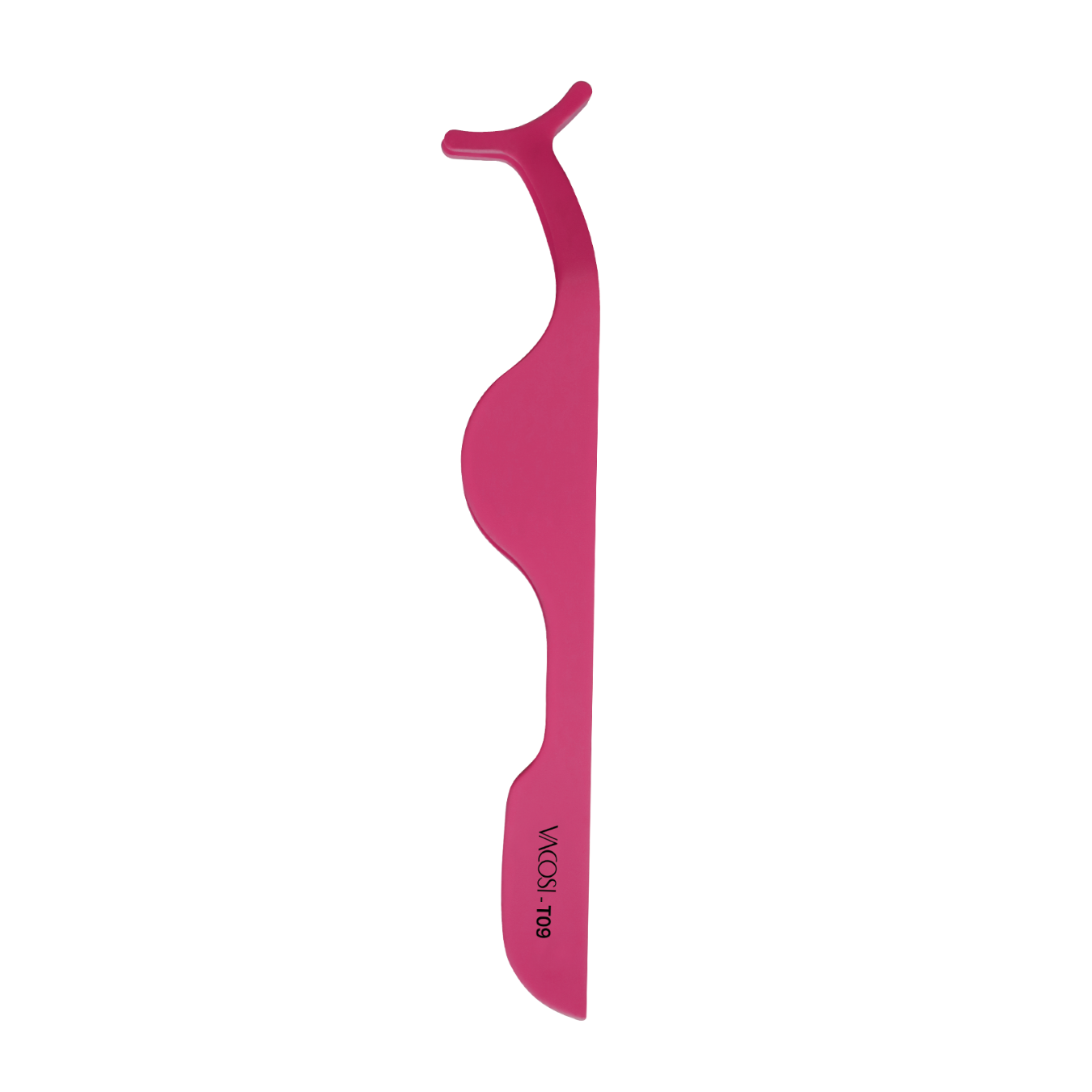 Nhíp Gắn Mi Giả Dáng Cong Màu Hồng Vacosi T09-01 Eyelash Tweezers Curved