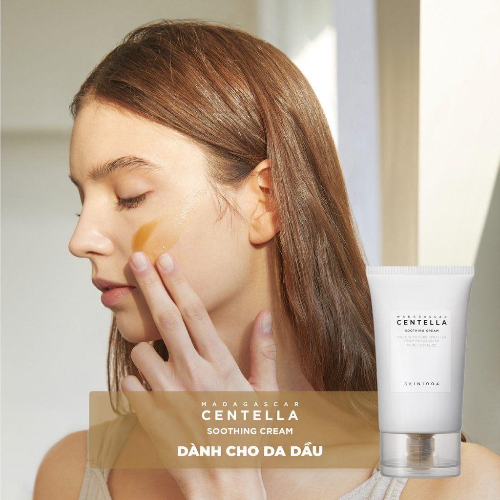 Kem Dưỡng Làm Dịu Phục Hồi Da Skin1004 Madagascar Centella Soothing Cream