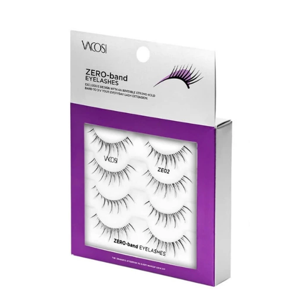 Lông Mi Gân Trong Sắc Sảo Vacosi VM28 Zero-Band Eyelashes