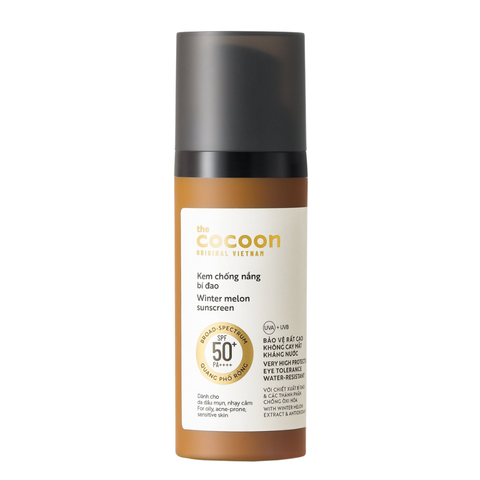 Kem Chống Nắng Bí Đao Cocoon Winter Melon Suncreen SPF50+ PA ++++ 50ml