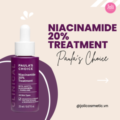 Tinh Chất Se Khít Lỗ Chân Lông Paula's Choice Clinical Niacinamide 20% Treatment 20ml