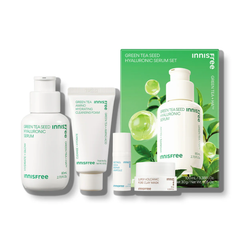Bộ Sản Phẩm Dưỡng Da innisfree Green Tea Seed Hyaluronic Serum Set