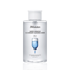 Nước Tẩy Trang Làm Sạch Bổ Sung Độ Ẩm JMsolution Water Luminous SOS Ringer Cleansing Water Black 500ml