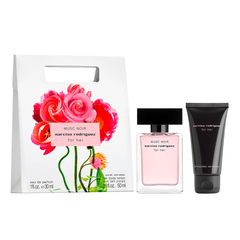 Set Nước Hoa Nữ Narciso Rodriguez Musc Noir For Her Eau De Parfum ( Nước hoa 30ml + Lotion 50ml)
