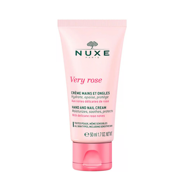 Kem Dưỡng Da Tay Và Móng Nuxe Very Rose Hand And Nail Cream 50ml