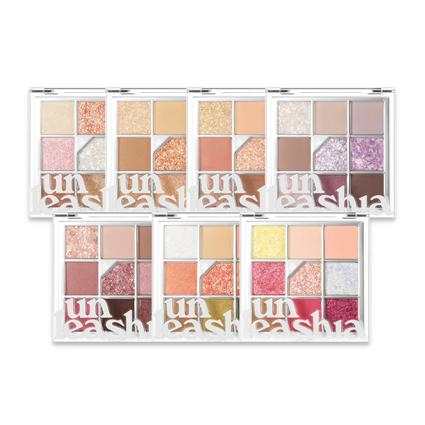 Bảng Phấn Mắt 9 Màu Unleashia Glitterpedia Eye Palette
