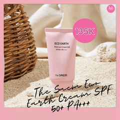 Kem Chống Nắng Giảm Dầu Giúp Da Sáng The Saem Pink Sun Cream SPF50 PA++++ 50g