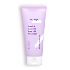 Sữa Rửa Mặt Làm Dịu Phục Hồi Da Tia'm Snail & Azulene Low PH Cleanser 200ml