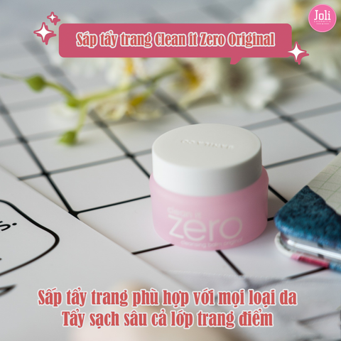 Sáp Tẩy Trang Cho Mọi Loại Da Banila Co Clean It Zero Cleansing Balm Original